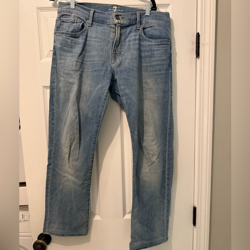 7 For All Mankind Light Blue Slimmy Jeans